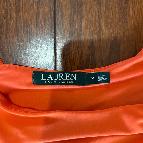 2 Ralph Lauren Dresses NWT Purple Crochet and Orange Belted Dress - Picture 5 of 10